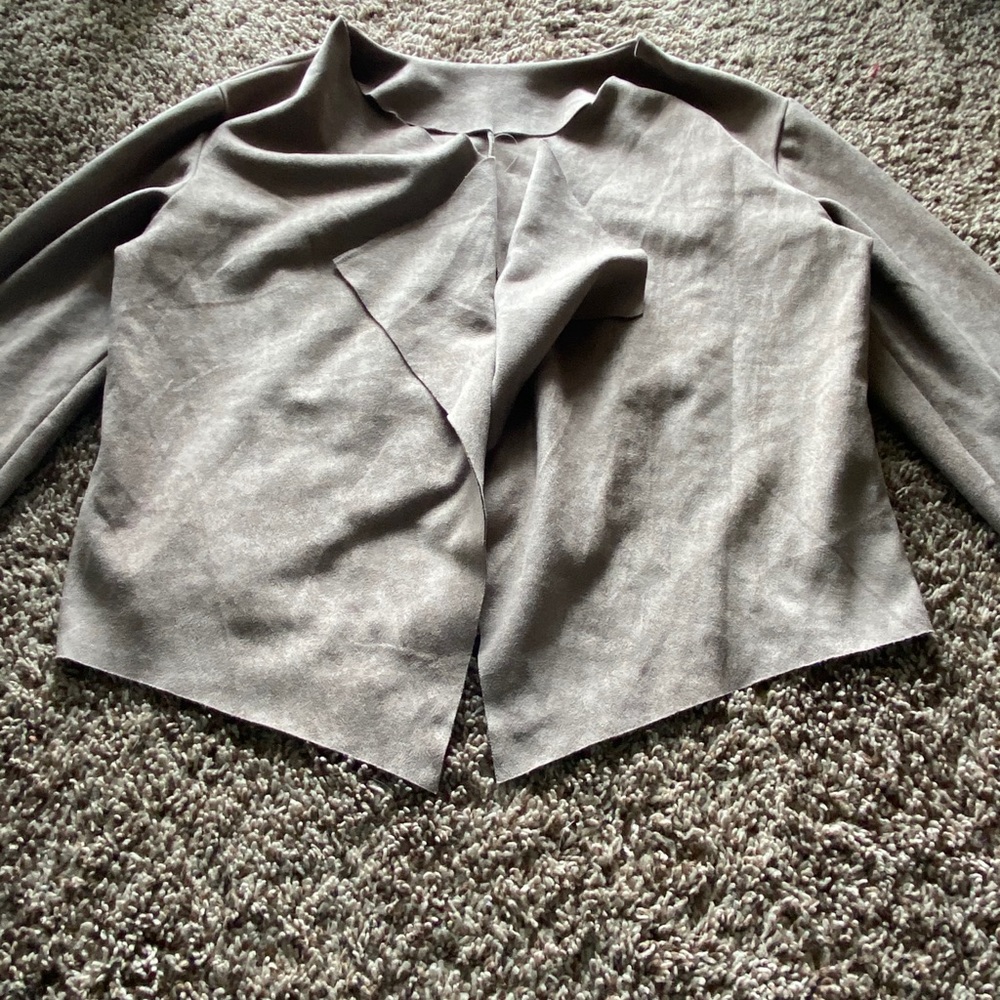 Soft brown over coat